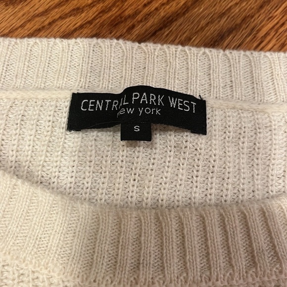 Central Park West Woman’s Distressed Sweater Size S - Picture 2 of 6